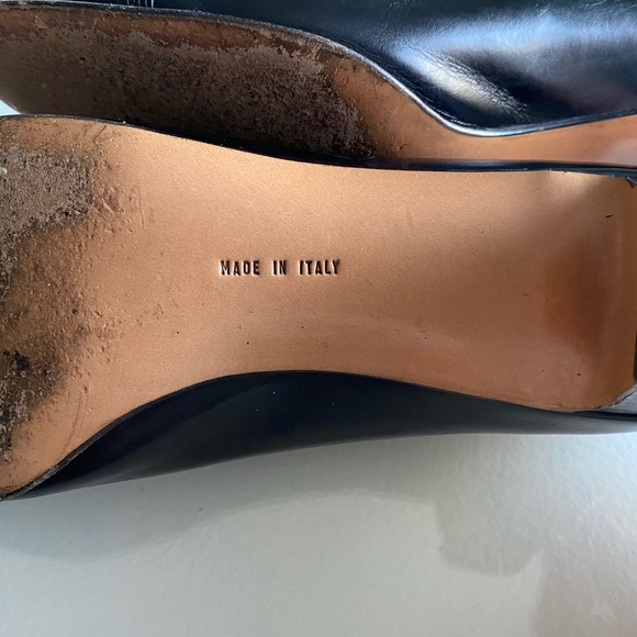 Vintage Salvatore Ferragamo leather heels - Picture 4 of 5